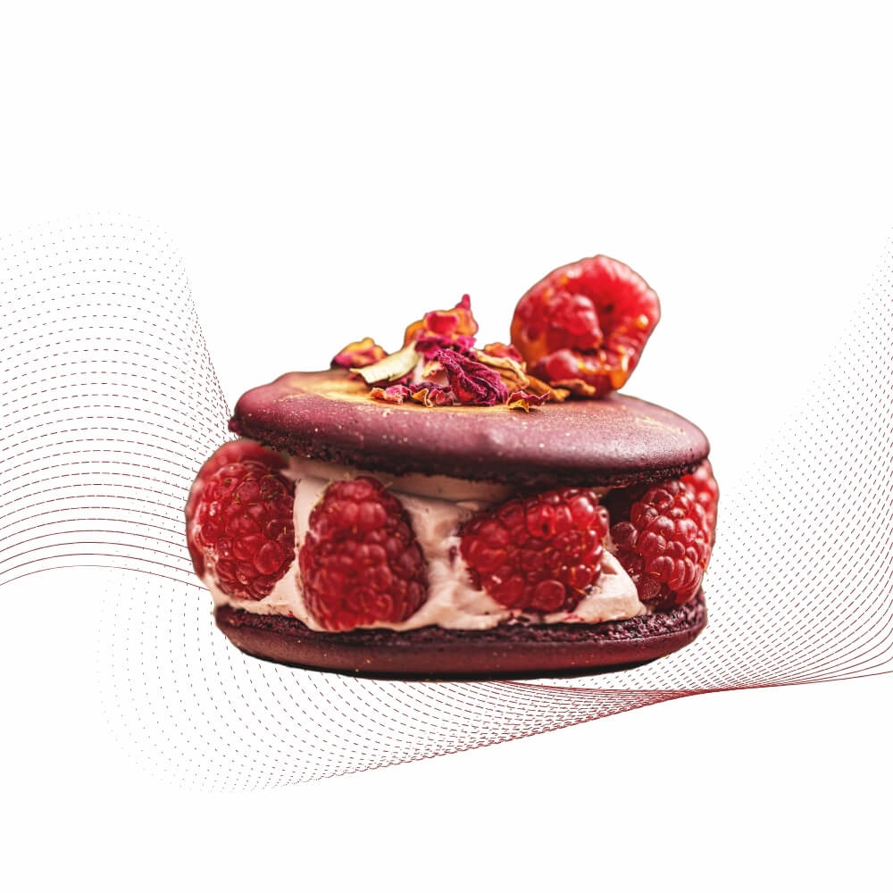Bánh Ispahan Pháp(French Ispahan)
